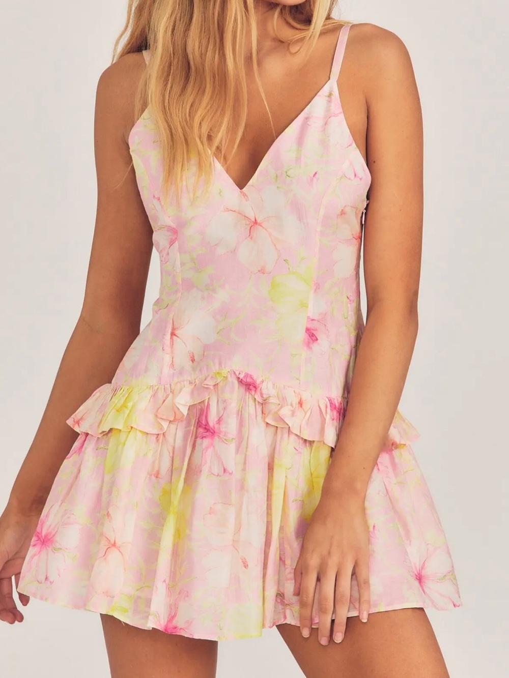 LoveShackFancy Fabienne Mini Dress